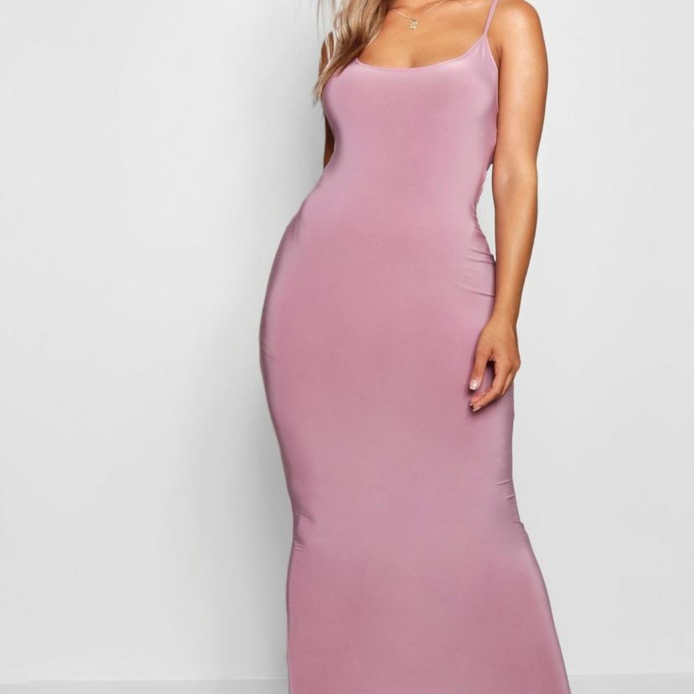 Pink maxi dress!